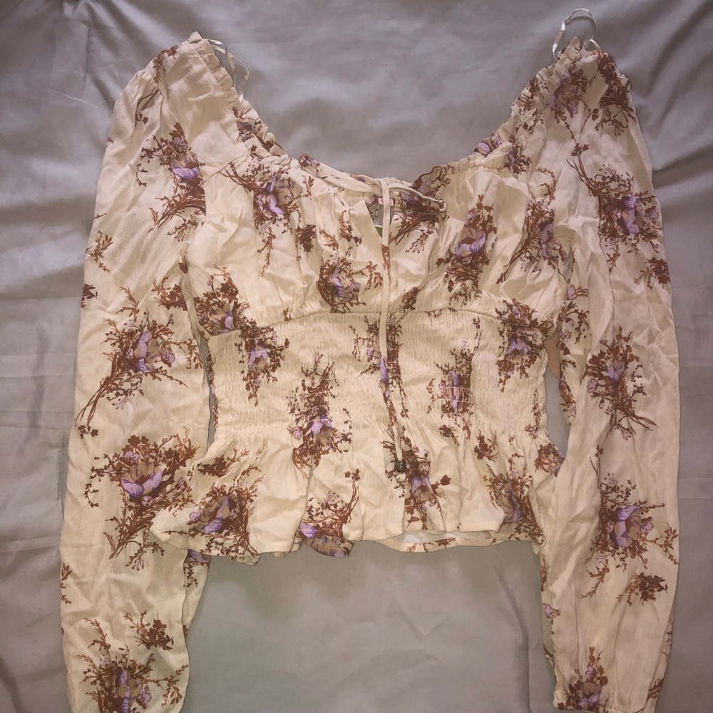 Off the shoulder blouse
